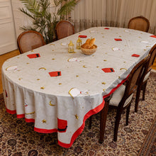 Load image into Gallery viewer, The Tarbouche &amp; Darwish Rectangular Table Cloth
