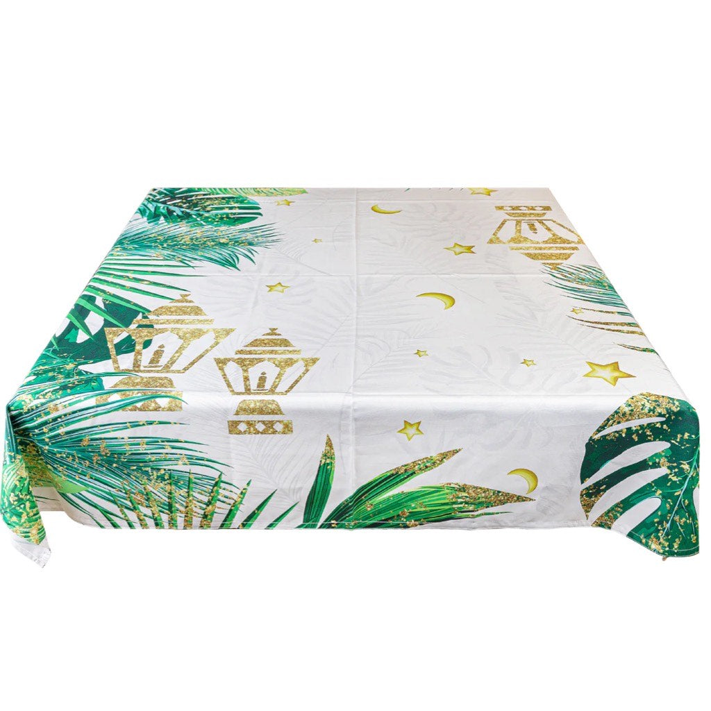 Iftar In The Garden Square Table Cloth