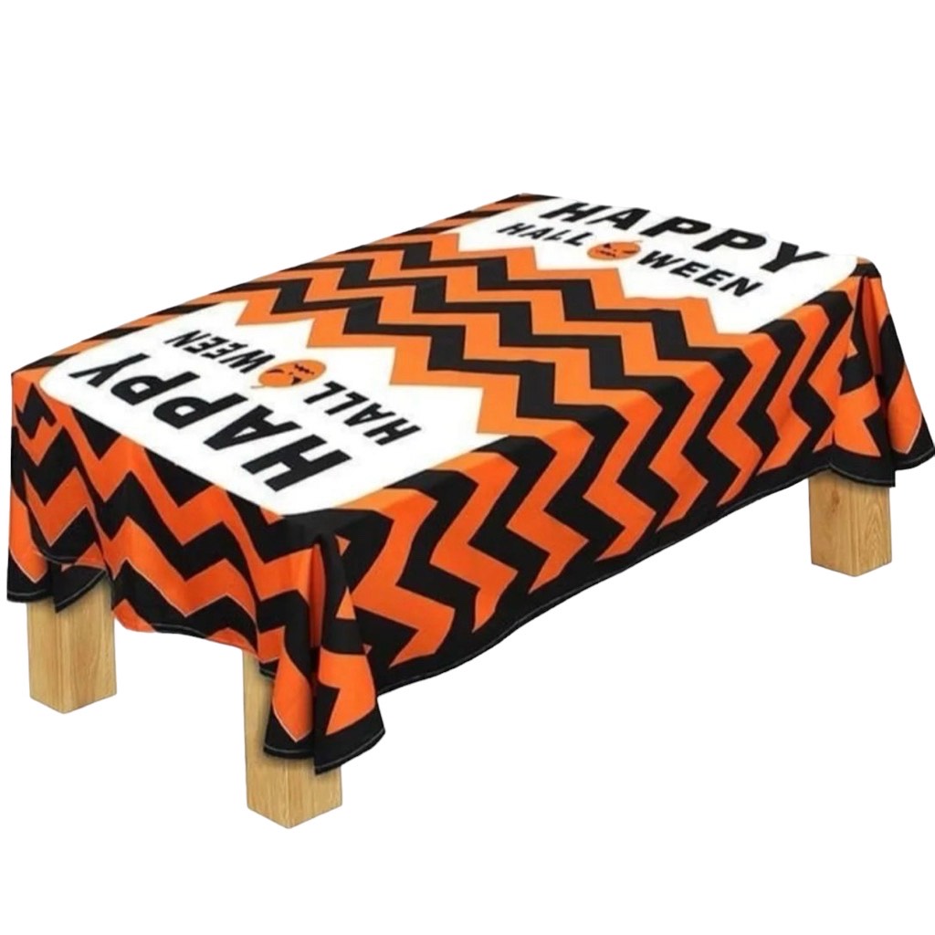 The Happy Halloween Rectangular Table Cloth