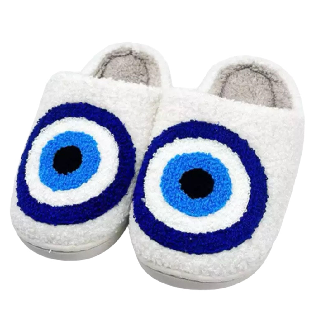 The Eye Fuzzy Slippers