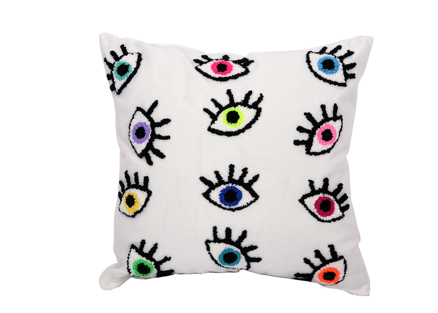 The Multi Eyes Tufted Cushion