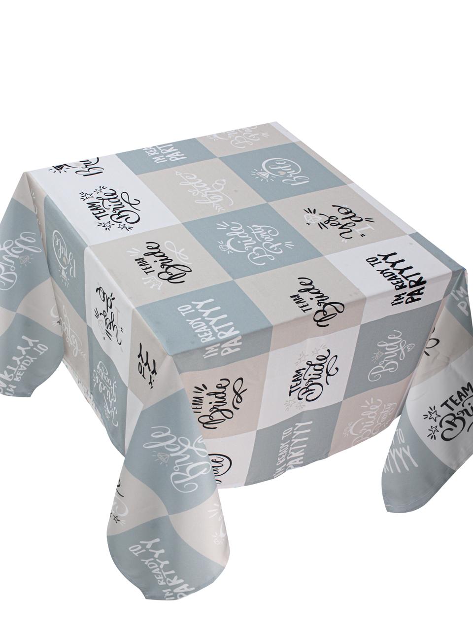 The Bridal Shower Square Table Cloth