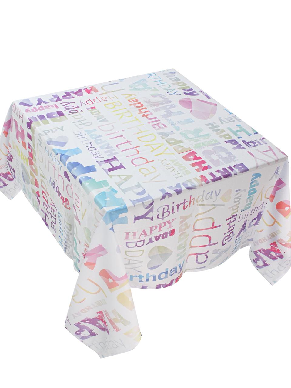 The Birthday Party Square Table Cloth