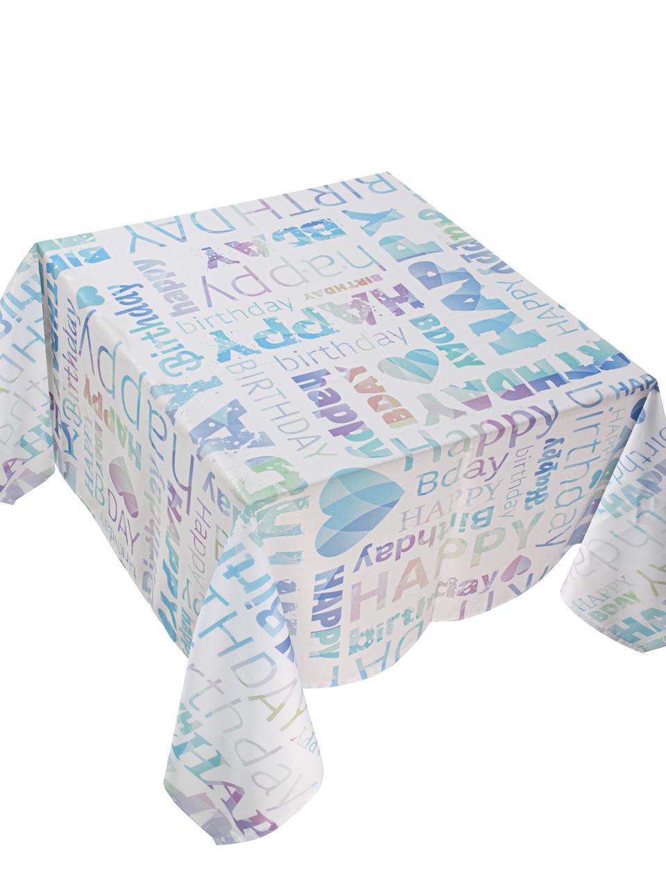 The Birthday Party Square Table Cloth