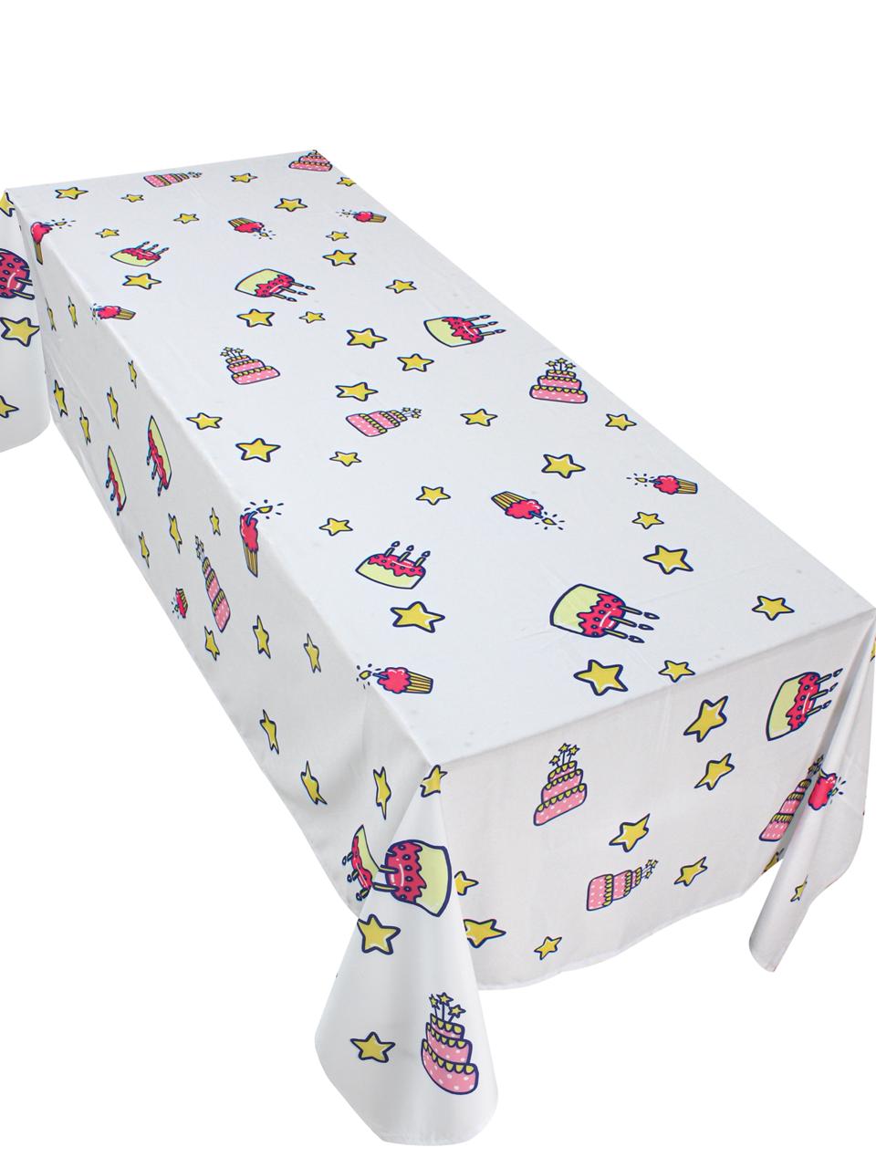 The Birthday Cake Rectangular Table Cloth