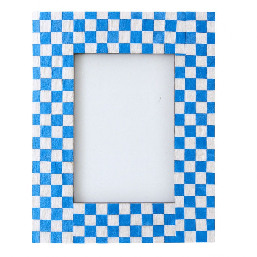 The Azzure Checkered Frame