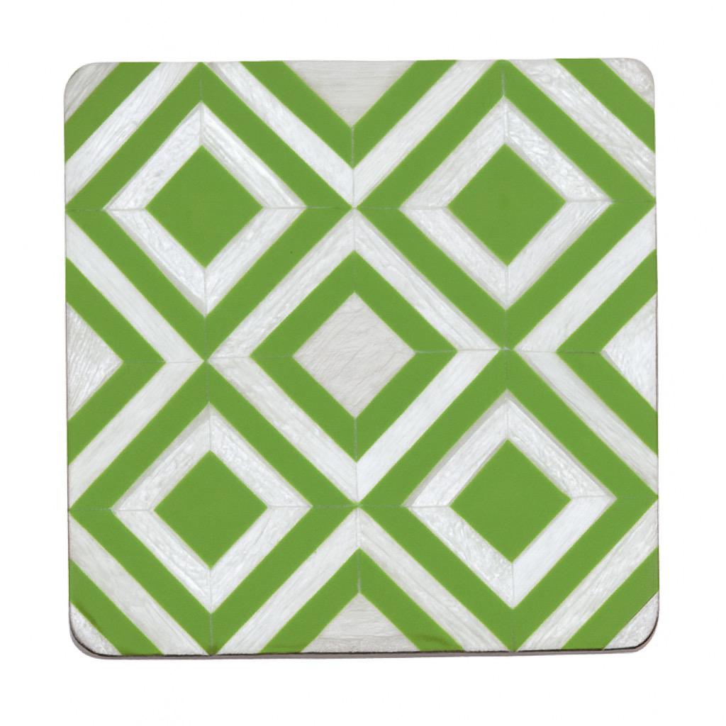 Emerald Prism Coaster