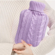 Load image into Gallery viewer, The Hot Water Bottle &amp; Cover In Lilac
