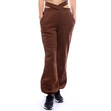 Load image into Gallery viewer, The Cut Out Sweatpants in Brown
