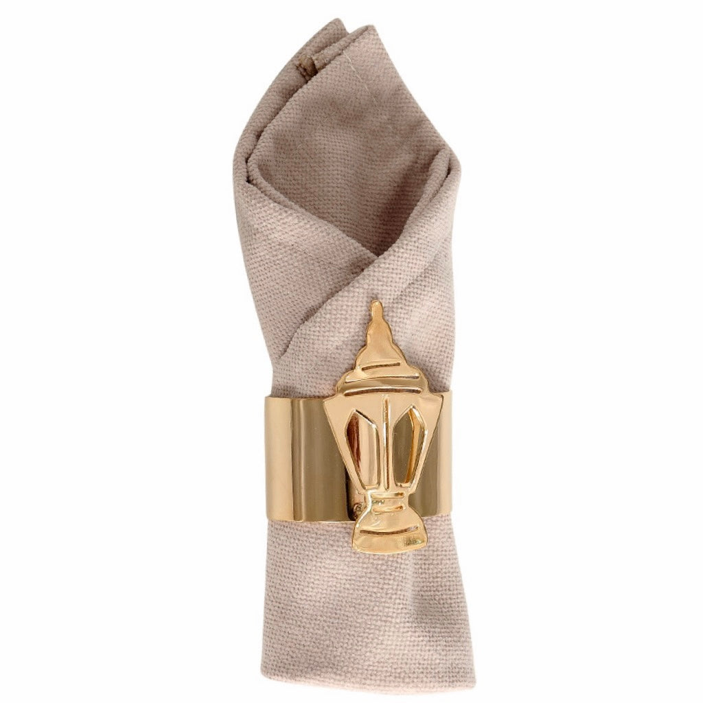 The Fanous Napkin Ring In Gold