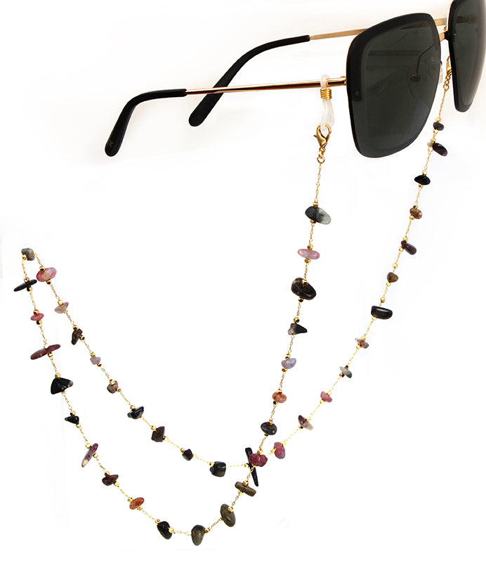 The Amethyst Eyeglass Chain