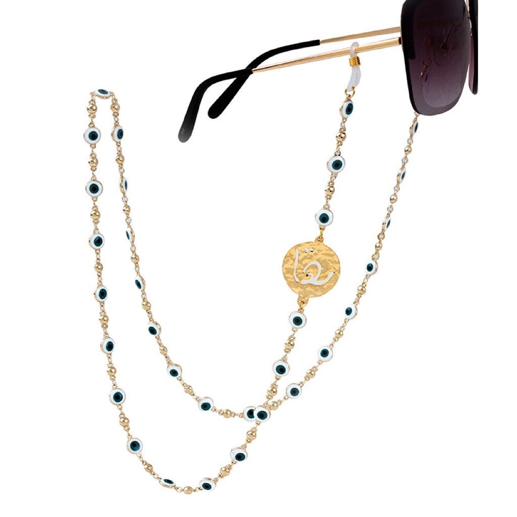 The Personalized White Eye Sunglass Chain