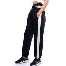 Load image into Gallery viewer, The Cut Out Sweat Pants In Black
