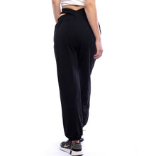 Load image into Gallery viewer, The Cut Out Sweat Pants In Black
