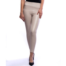 Load image into Gallery viewer, The Latex Leggings In Beige
