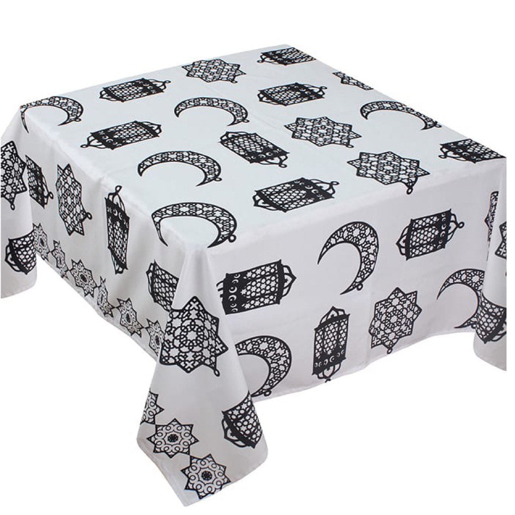 The Black Quora Square Table Cloth