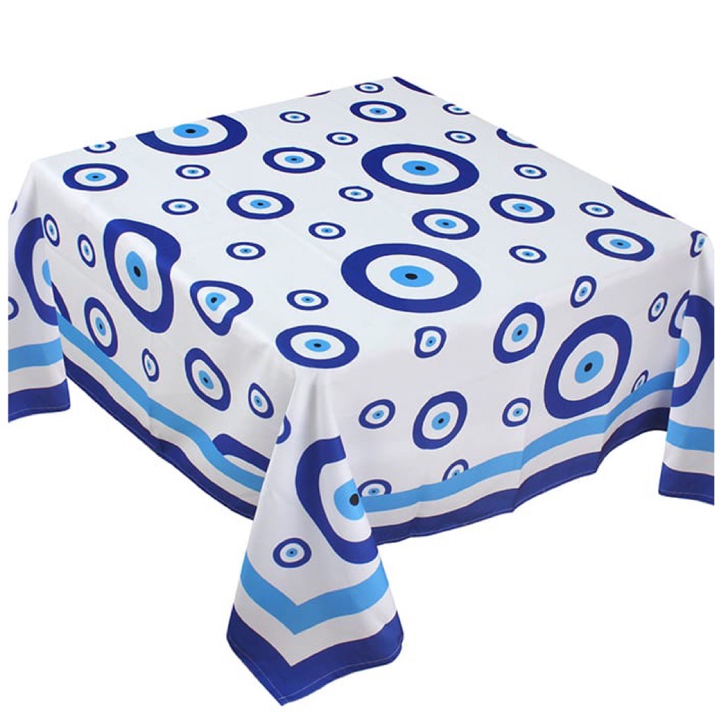 The Greek Eye Square Table Cloth