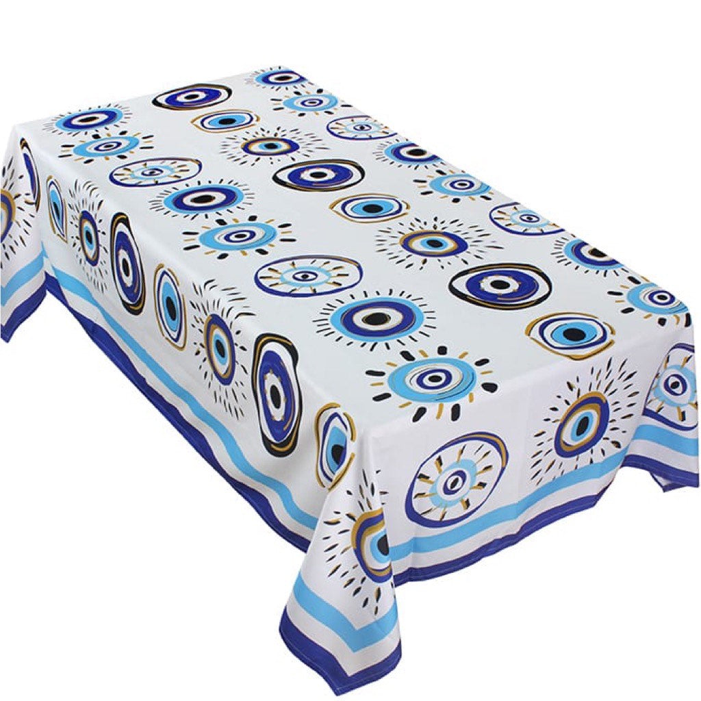 The Blue Eyes Rectangular Table Cloth