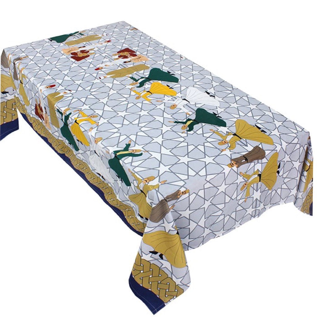 The Arabesque Darwish Rectangular Table Cloth