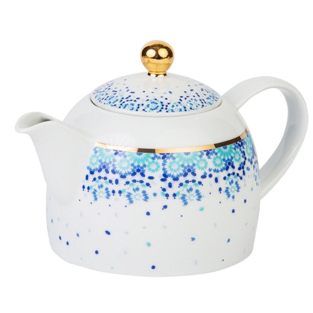 The Blue Mosaic Tea Pot