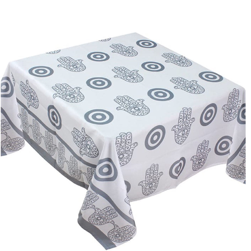 The Grey Icons Square Table Cloth