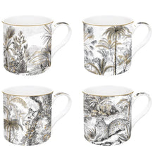 Load image into Gallery viewer, The Retro Jungle Box Of Four Mugs
