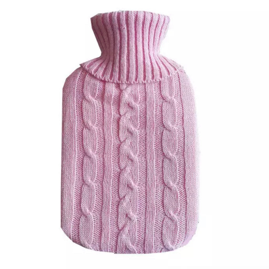 The Hot Water Bottle & Cover In Lilac