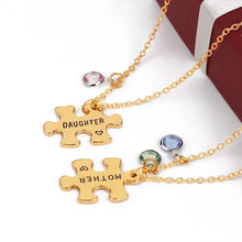 Load image into Gallery viewer, The Mother &amp; Daughter Puzzle Pendant
