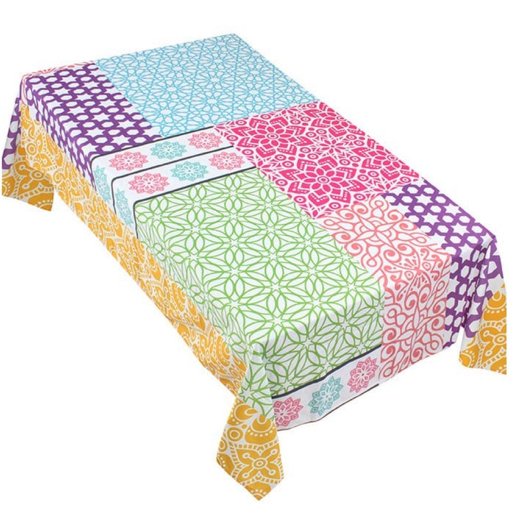 The Arabian Patchwork Rectangular Table Cloth