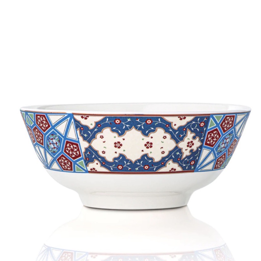 The Ruby Arabesque Salad Bowl