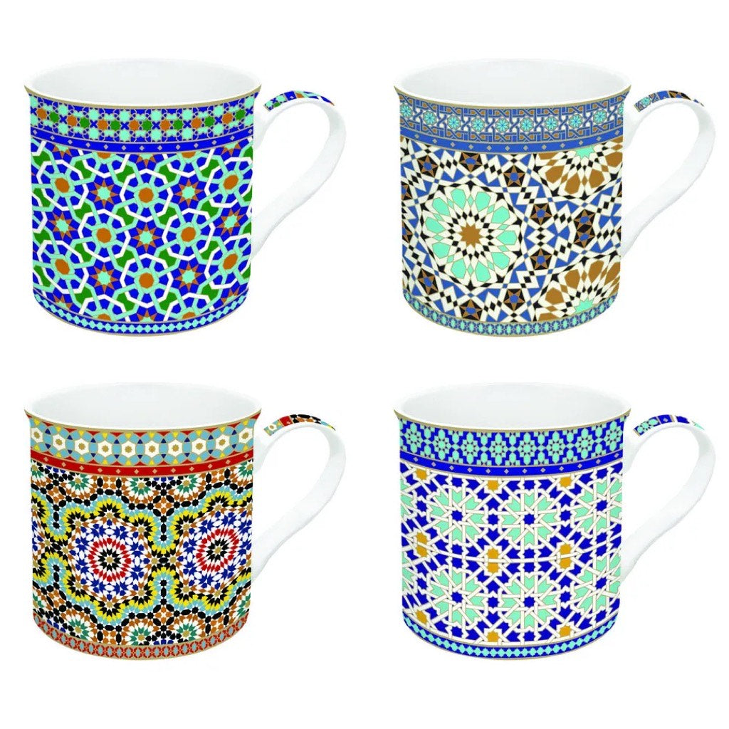 The Casablanca Box Of Four Mugs